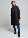 Dámska čierna prešivaná bunda/kabát  NORTONA 906